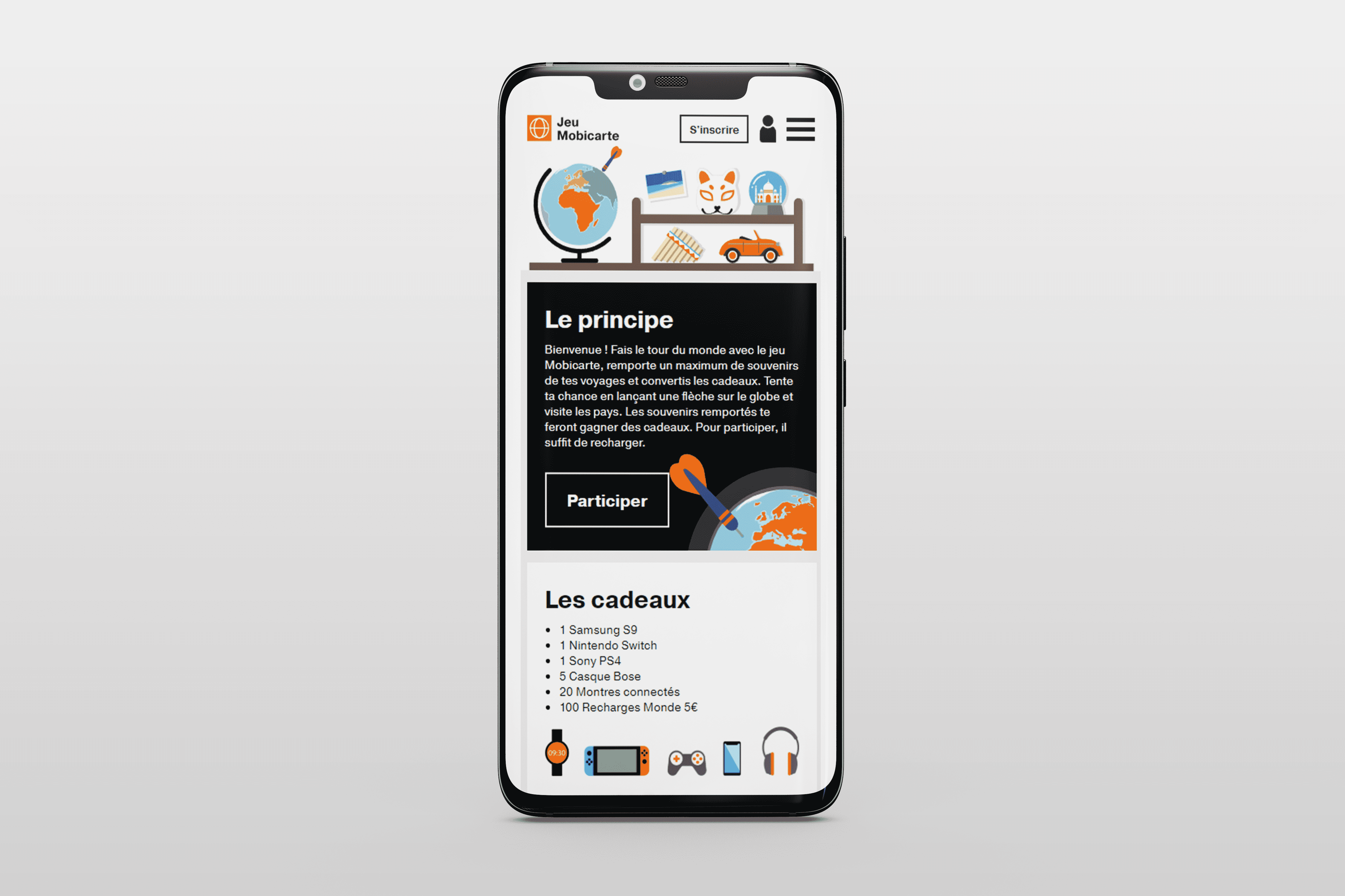 plateforme de jeu marketing