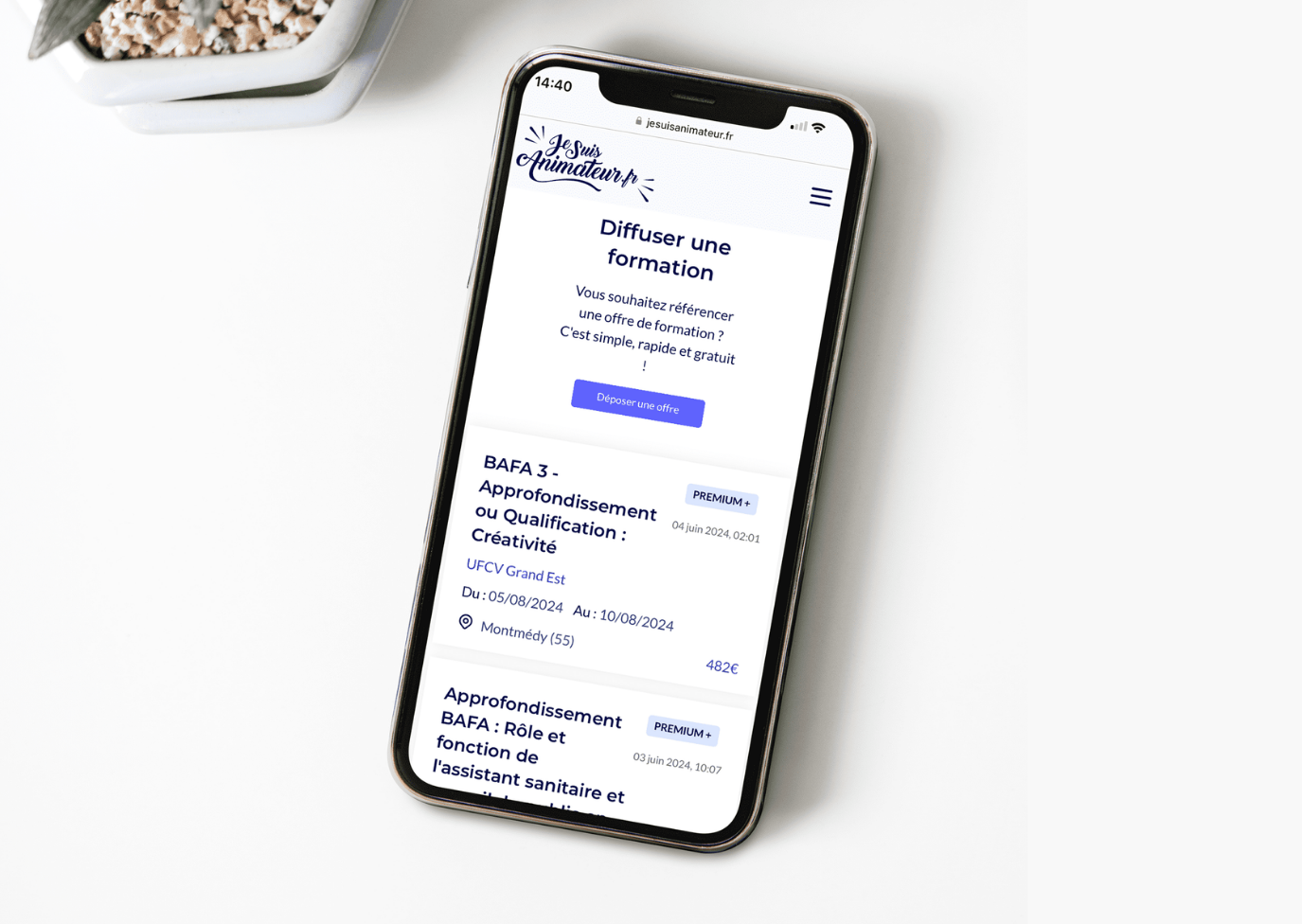web mobile jsa projet
