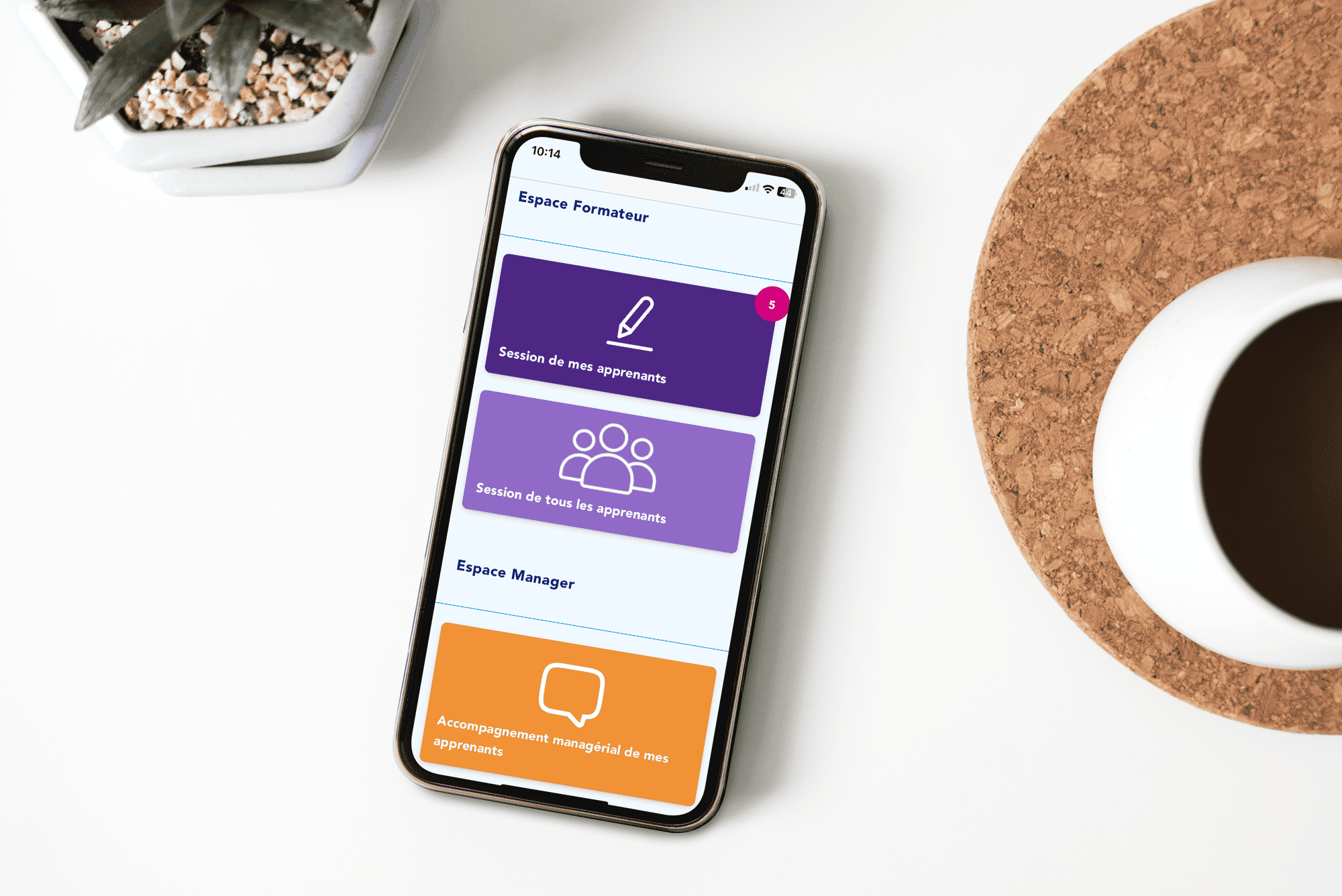 Application mobile pour équipes sur le terrain