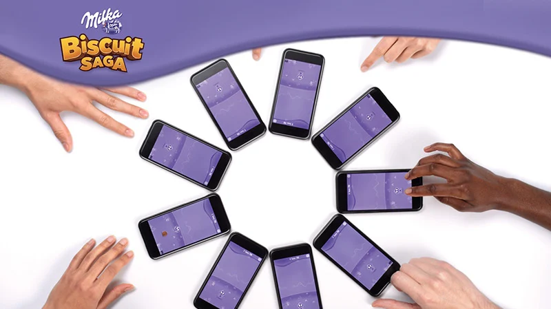 Milka Biscuit Saga par Milka